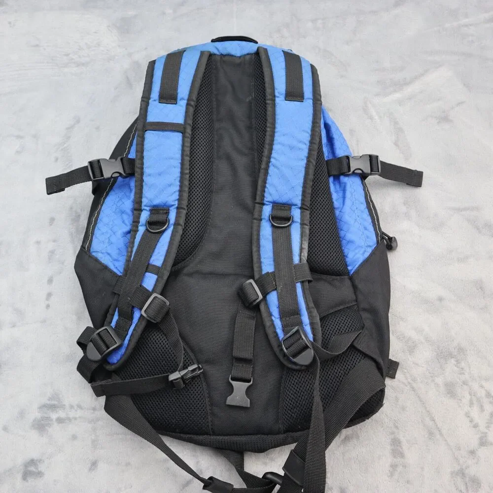 Magellan Backpack Blue Black Outdoor Scout Backpack Camping Hiking Travel
